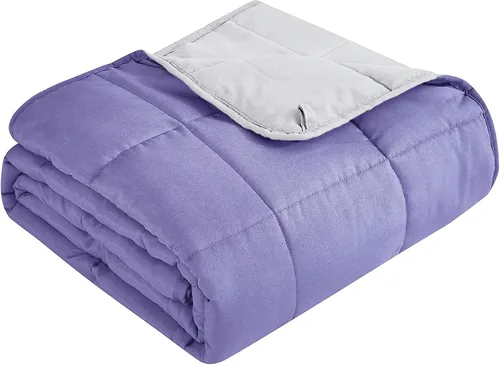Vista 8 de Topcee - Manta con peso (3 libras, 36 x 48 pulgadas), refrescante, para dormir, perfecta para 20 a 40 libras, manta transpirable de tamaño de manta