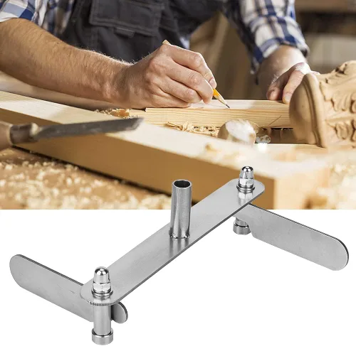 Vista 7 de Scriber de centrado, buscador de centro de marcado, herramienta de centrado para carpintería, herramienta de marcado para carpintería, raspador