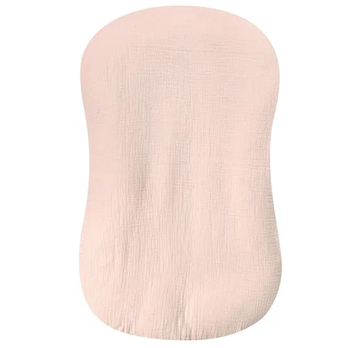 Vista 19 de Funda de tumbona de muselina para bebé de Hooyax, 100% algodón, funda duradera para tumbona de recién nacido, funda suave y transpirable para Verde