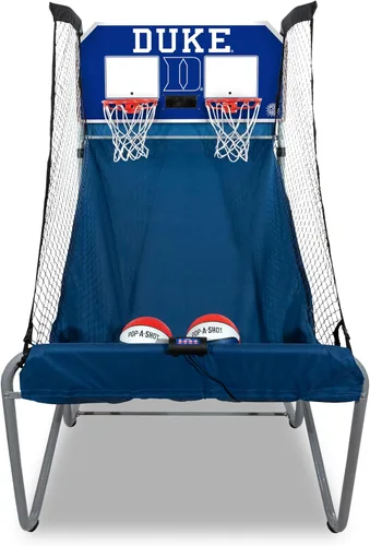Vista 22 de Pop-A-Shot - Home Dual Shot with NCAA Graphics l Sensor Scoring l 16 Game Modes l 7 Balls l Foldable Storage l for All NCAA Fans