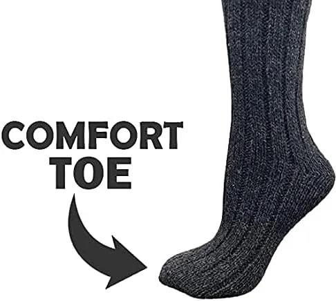 Vista 3 de Sierra Socks Calcetines gruesos de lana para mujer