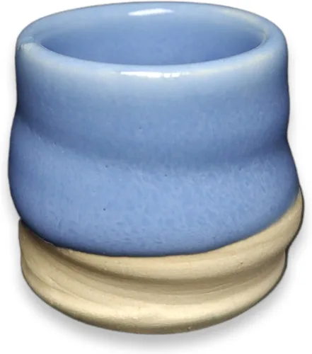 Vista 2 de Penguin Pottery Esmaltes - Mid Fire - Serie Flux - Flux Glaze, Blue - Cono 6 (16 onzas líquidas 1 pinta 16.0 fl oz)