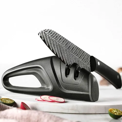 Vista 2 de BioNyt Professional Knife Sharpening Rods to Sharpen Your Knives, Handheld Manual Knife Sharpeners for Kitchen Knives, Scissor Sharpener sharpener