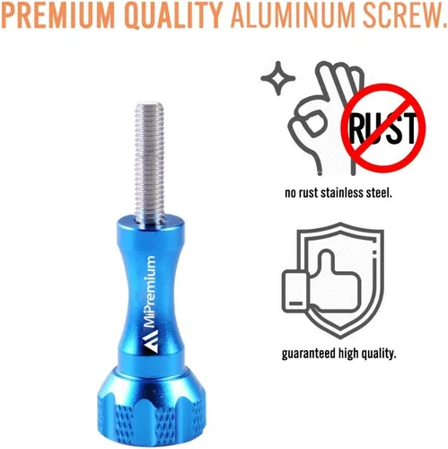 Vista 3 de MiPremium Head Strap Mount Compatible with GoPro Hero 13 12 11 10 9 8 7 6 5 4 3 3+ 2 1 Hero (2018) Fusion Session Black Silver Action Cameras