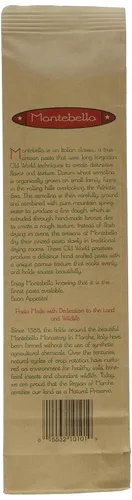 Vista 5 de Montebello Espaguetis orgánicos, macarrones italianos, bolsa de 16 onzas