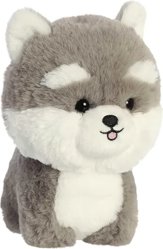 Vista 7 de Aurora® Playful Teddy Pets™ Chow Chow - Animal de peluche, diseño único, juego sin fin, color marrón, 6.5 pulgadas