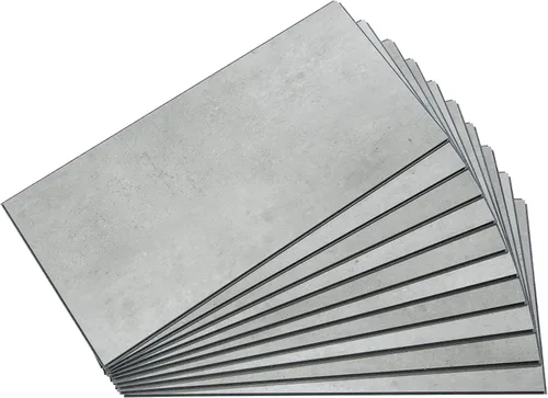 Vista 23 de Palisade Azulejos de vinilo entrelazados impermeables para pared/salpicadero para cocina o baño en mármol español (muestra de 4.5x11 pulgadas)