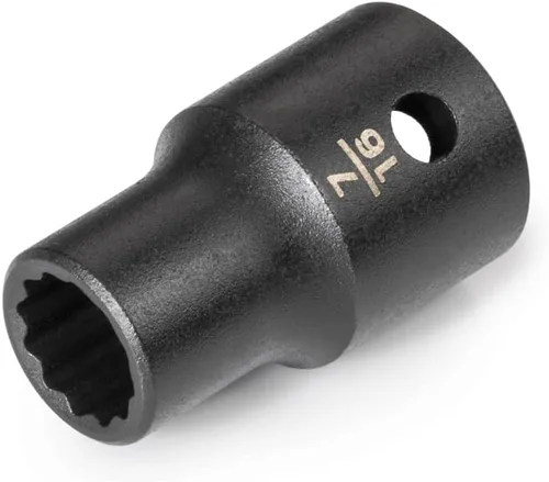 Vista 35 de TEKTON Encastre de 1/2 pulgada x 1 pulgada de profundidad 12 puntos de impacto SID23225