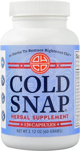 Cold Snap - Chinese Herbal Supplement for Deep-Level Immune Support - Immune System Booster with 20 Natural Ingredients Including Ginseng & Ginger -