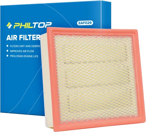Vista 11 de PHILTOP Filtro de aire de motor CA11450 de repuesto para Nissan Altima L4/2.5L (2013-2018), panel rígido
