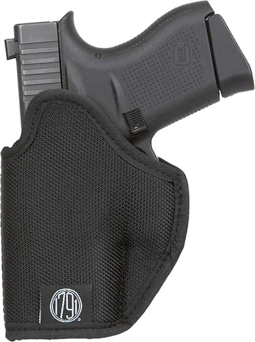 Vista 2 de 1791 GUNLEATHER Funda de cuero prémium Glock 43 IWB CCW para pistola diestra, compatible con G43, G42 y Ruger LC9 y LC9s.