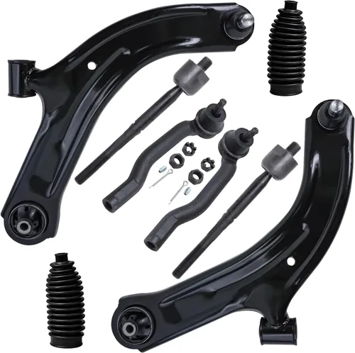 Vista 429 de Detroit Axle - Kit de brazos de control delanteros 2WD de 8 piezas para Ford F-150 Lincoln Mark LT 05-08, 4 brazos de control superior e inferior