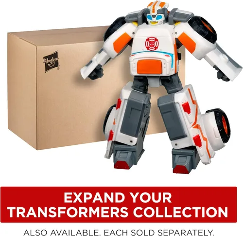 Vista 6 de Playskool Heroes Bot de rescate de Transformer, figura de The Copter Bot