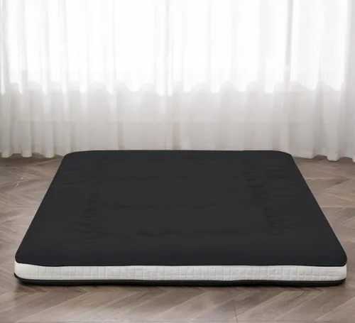 Vista 47 de Dr.Futon Colchón de futón japonés extra grueso plegable enrollable para invitados, tumbona y Tavel
