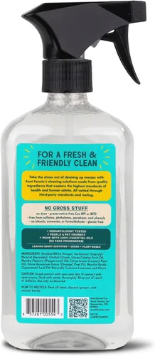 Vista 7 de Aunt Fannie's Paquete: Spray de limpieza de vinagre multiusos (limón) + toallitas de limpieza de vinagre (limón)