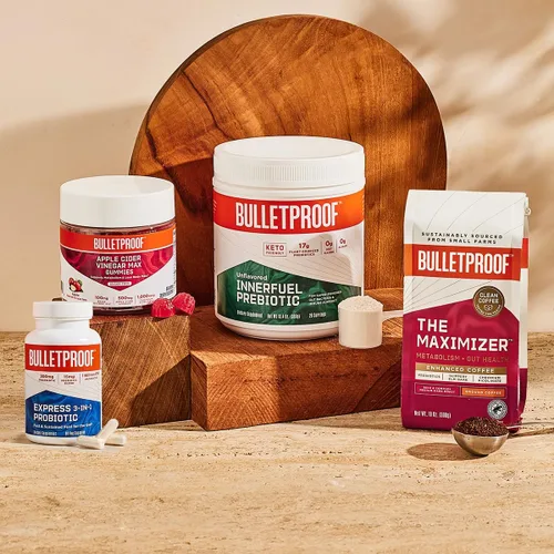 Vista 6 de Bulletproof Probiótico Express 3 en 1, 90 unidades, suplemento para una salud intestinal rápida y sostenida