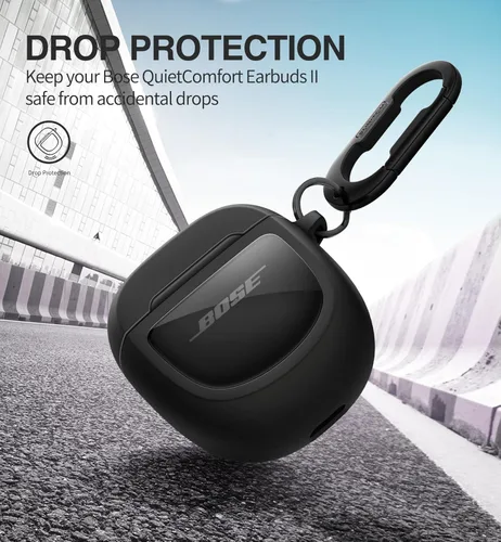 Vista 3 de SURITCH Fundas protectoras para auriculares Bose QuietComfort II 2022/QuietComfort Ultra/Ultra de 2ª generación, a prueba de golpes, para Bose QC ii