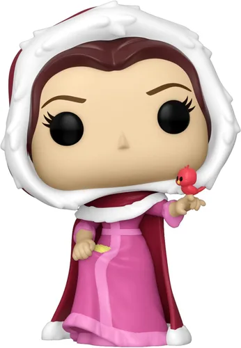 Vista 2 de Funko POP Disney La bella y la bestia - Bella de invierno, multicolor, 3.75 pulgadas, 57587