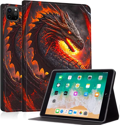 Vista 102 de Case for iPad mini A17 Pro (7th/6th Gen 2024/2021), Slim Shockproof Protective Cover with Auto Sleep/Wake, Durable PU Leather Multi-Angle Stand