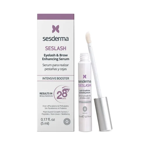 Sesderma SESLASH - Suero potenciador de pestañas y cejas, transforma tus pestañas con este eficaz suero de pestañas y cejas para pestañas hermosas y