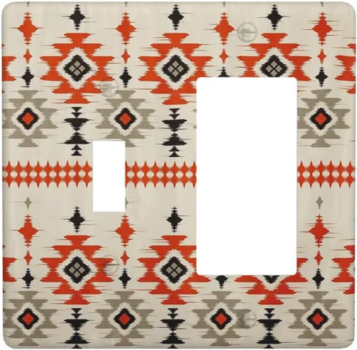 Vista 199 de Placa decorativa para interruptor de luz, medusas, tortugas marinas, fantasía, océano, 2 bandas, 1 palanca, 1 placa de pared dúplex, cubiertas