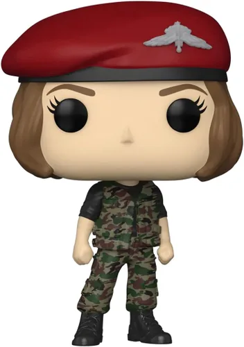 POP [Stranger Things - Hunter Robin Buckley [Temporada 4] Funko Figura de vinilo (paquete con funda protectora de caja compatible), multicolor, 3.75
