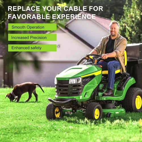Vista 8 de 946-04173E - Cable de compromiso de cubierta que reemplaza a MTD Troy-Bilt 946-0417C 746-04173 746-04173B 946-04173B compatible con Troy-Bilt