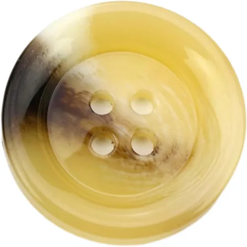 Vista 9 de 10 unidades de botones de resina de 4 agujeros, redondos con patrón plano, botones planos para coser, hallazgos favoritos, botones básicos