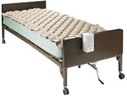 Vista 4 de Drive Medical 14001E Med-Aire Bomba de presión alterna y sistema de almohadillas, 78" x 36" (bomba de presión variable)