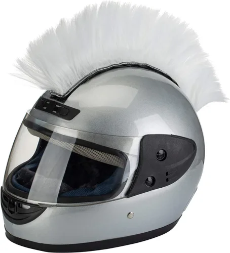 Pelucas con Cresta Mohawk para Casco de Motocicleta, Ciclismo, Patinetas, Polo, Esquí, Snowboard, Traje de Cosplay