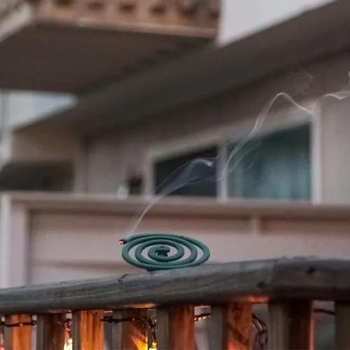 Vista 3 de PIC Bobinas repelentes de mosquitos, caja de 10 unidades, paquete de 2 – Repelente de mosquitos para espacios al aire libre – 20 bobinas en total