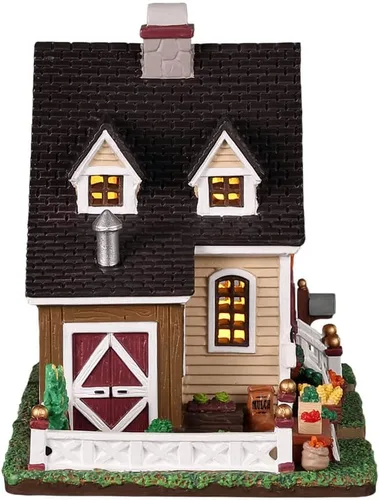 Vista 2 de Lemax Aldea de Navidad Colección Roy's Organics #25914