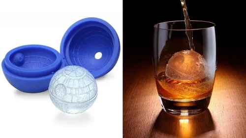 Vista 3 de Star Wars Molde de silicona para hielo Death Star