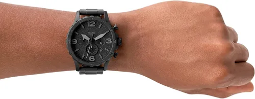 Vista 4 de Fossil Neutra - Reloj cronógrafo de cuarzo de acero inoxidable para hombre