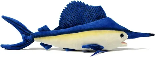 Vista 13 de Tiny Heart Simulation Deng's Fish - Juguetes de peluche de 23.62 pulgadas, suave y realista, juguete de peluche de pez de Deng, lindo regalo