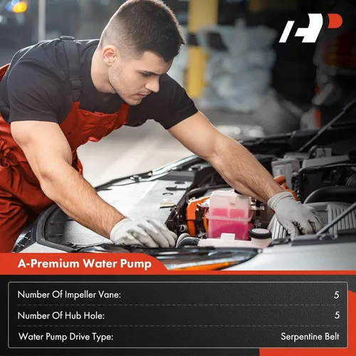 Vista 2 de A-Premium Bomba de agua de motor con junta compatible con Mazda 3 Sport 2012-2018 6 2014-2017 CX-3 2016-2020 CX-5 2013-2018 y Scion iA 2016 Toyota