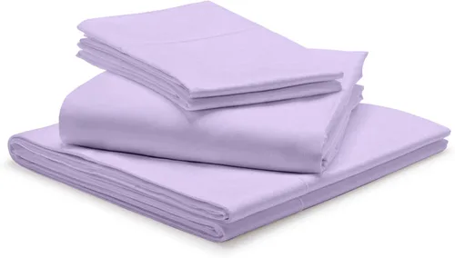 Vista 14 de 1000-Thread Count 100% Egyptian Cotton Twin Sheet Set, Soft Breathable Sateen Weave Long Staple Cotton, 1000-TC Pure Cotton, Fits Mattress 15" Deep