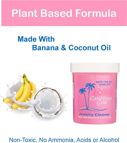 Vista 3 de All Purpose Jewelry Cleaner Kit w8oz Cleaning Solution, Basket & Brush - Jewelry Cleaner Kit for Gold, Silver, Diamonds, Rings, Gems & Precious