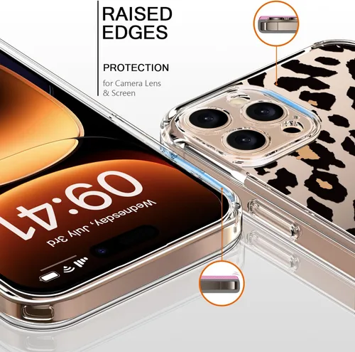 Vista 591 de bicol - Funda protectora a prueba de golpes para iPhone 15 Plus, funda delgada de acrílico transparente y diseños modernos para niña y mujer, 6.7