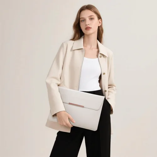 Vista 7 de HYZUO Funda para laptop de 13 pulgadas con función de soporte para MacBook Air 13 M4 M3 M2 M1 2025-2018, MacBook Pro 13 M2 M1, iPad Pro/Air de 13