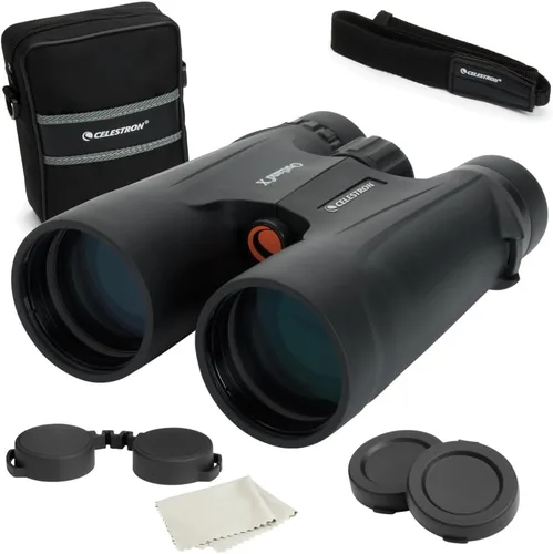 Vista 11 de Celestron - Prismáticos Outland X 8x42 – Ideales para Observación de Aves y Actividades al Aire Libre – Lentes Objetivas de 42mm – Amplio Campo