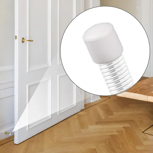 Vista 7 de 20 tapones de puerta de 0.39 pulgadas de repuesto de punta de goma, puntas de parachoques de puerta, tapas de tope de puerta para protección