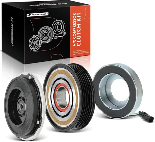 A-Premium Kit de embrague de compresor de aire acondicionado compatible con Ford Edge 2019-2022 2.7L y Lincoln Nautilus 2019-2022 2.7L