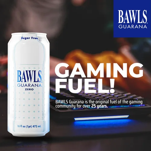 Vista 6 de BAWLS Guarana Zero - Soda con cafeína de alta energía, 16 onzas, paquete de 12 latas