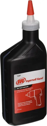 Ingersoll Rand Aceite para herramientas neumáticas de grado premium de la serie 10P Edge, 0,5 litros