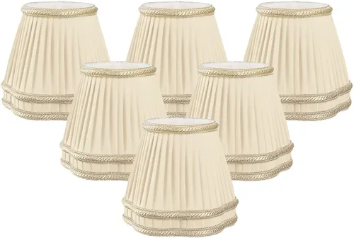 Vista 8 de Royal Designs, Inc. Pantalla de araña Empire CS-405BG, color beige, 3 x 5 x 4.5 pulgadas