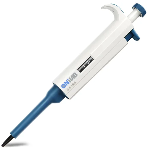 Vista 11 de ONiLAB Pipetas de un solo canal con volumen ajustable (micropipetas, 0,1-2,5μl (7010101001))
