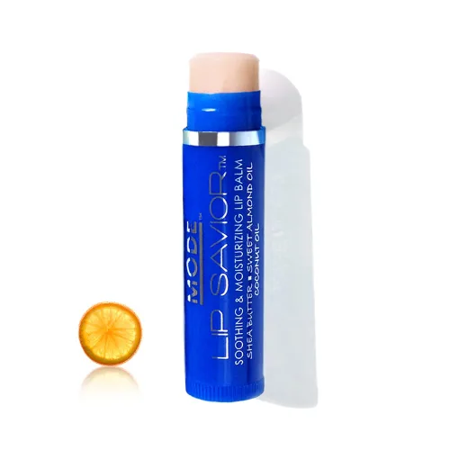Vista 3 de Bálsamo labial de lima, MODE Lip Savior, saborizado, vegano, libre de crueldad, acondicionador hidratante calmante, aceite de almendras dulces