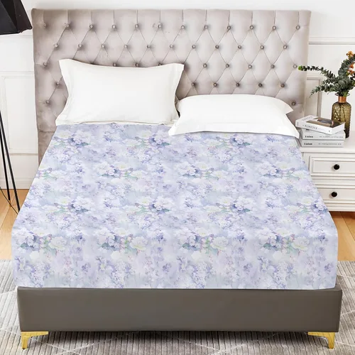 Vista 69 de YIYEA Sábana bajera ajustable de microfibra de doble cepillado de alta calidad, tamaño individual, sábana bajera ultra suave, encogimiento, Blanco