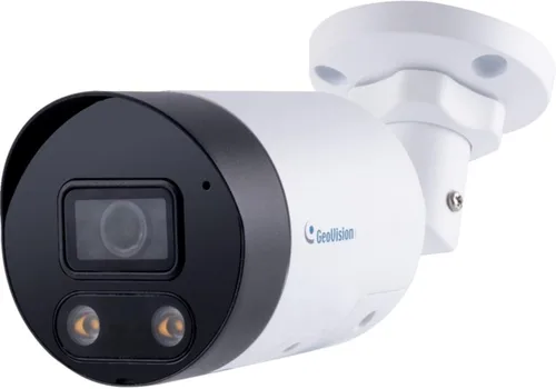 Vista 2 de Geovision GV-EBD4704 4MP H.265 Super Low Lux WDR Pro IR Eyeball Dome Cámara IP con lente de 0.110 in, micrófono incorporado
